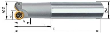 Rozwiertak DIN343 HSS, chwyt MK2 15,75mm GÜHRING