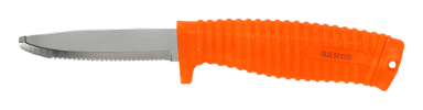 Nóż ratowniczy i niezatapialny fluorescencyjny 102 mm BAHCO