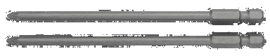 Bit 1/4" PZ3x125 mm, 2 szt. BAHCO