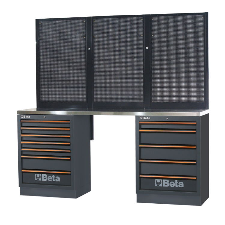 Zestaw mebli warsztatowych systemu C45PRO, 4500/C45PRO/BPX-2.0 Beta