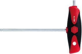 Wkrętak z uchwytem T ComfortGrip, imbusowy z kulistą glówką 10x200mm Wiha