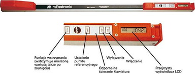 Przymiar cyfrowy 1,04-5m NEDO