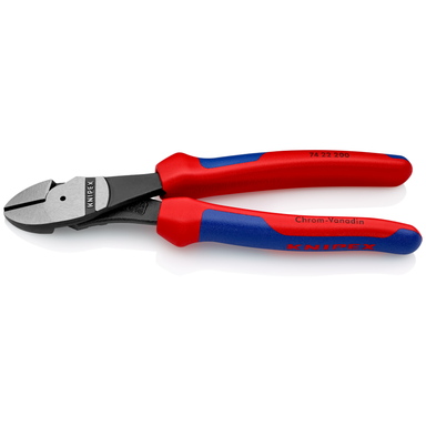 Szczypce tnące boczne o zwiększonym przełożeniu 74 22 200 KNIPEX