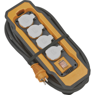 Listwa zasilaj,4 gniazda H07RN-F3G2,5 5m Brennenstuhl