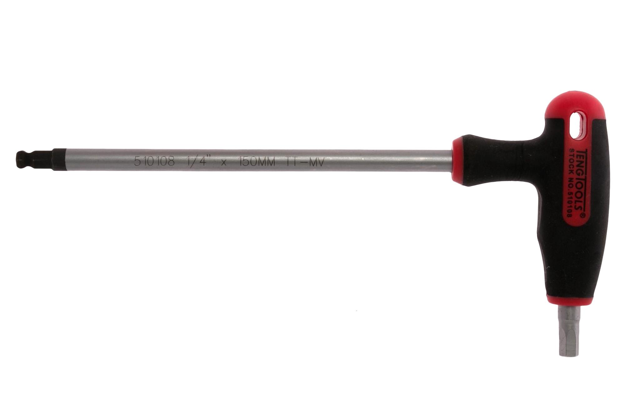 Klucz trzpieniowy sześciokątny z poprzeczną rękojeścią 1/4 Teng Tools
