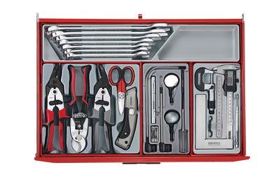 Wózek narzędziowy z panelem 545-elementów TCMM545N Teng Tools