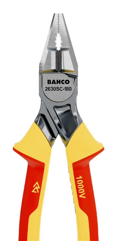 Kombinerki wzmocnione izolowane ERGO 180 mm BAHCO
