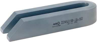 Łapa dociskowa widełkowa (ukośna) DIN6315B 14x200mm AMF
