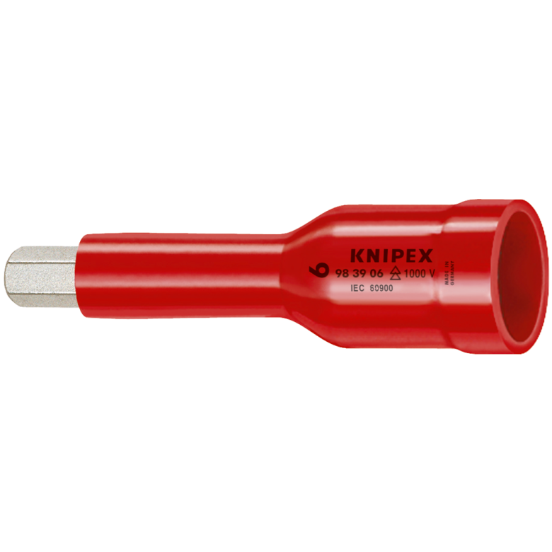 Klucz trzpieniowy do śrub z gniazdem sześciokątnym 98 39 08 Z gniazdem czworokątnym 3/8” KNIPEX