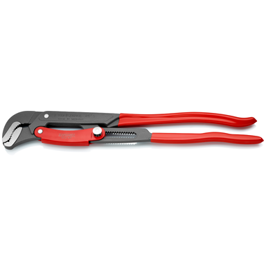 Klucz nastawny do rur ze szczękami typu S 83 61 020 Z przyciskiem szybkiej regulacji KNIPEX