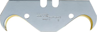 Ostrze z podwoj.pazurem TiN 60x18,7x0,65mm, 10 szt. w opakowaniu LUTZ BLADES