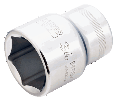 Nasadka 3/4" 6-kątna 23 mm BAHCO
