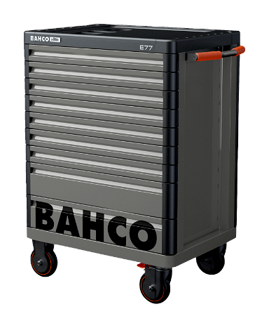 Wózek narzędziowy 9 szuflad Premium E77 RAL 9022 BAHCO