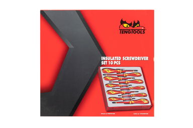 10-elementowy zestaw wkrętaków 1000V Teng Tools TTDV910N Teng Tools