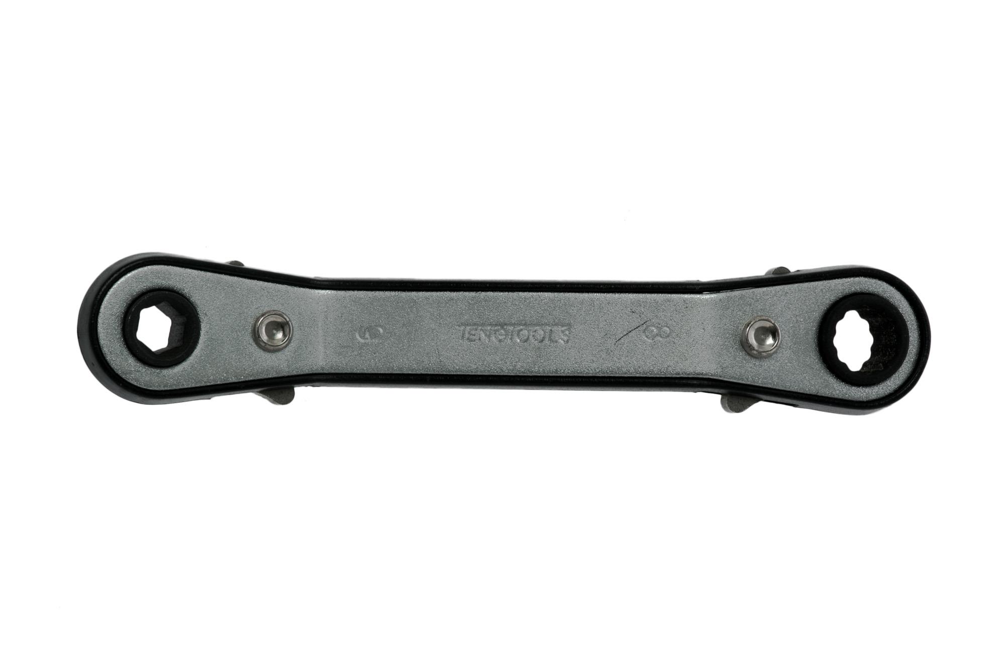 Klucz oczkowy zapadkowy 6x8 mm Teng Tools