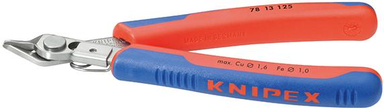 Szczypce tnące boczne dla elektroników, 125 mm, 78 13 125, KNIPEX