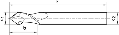 Wiertlo krete DIN338 HSSEtyp N,7,70mm GÜHRING