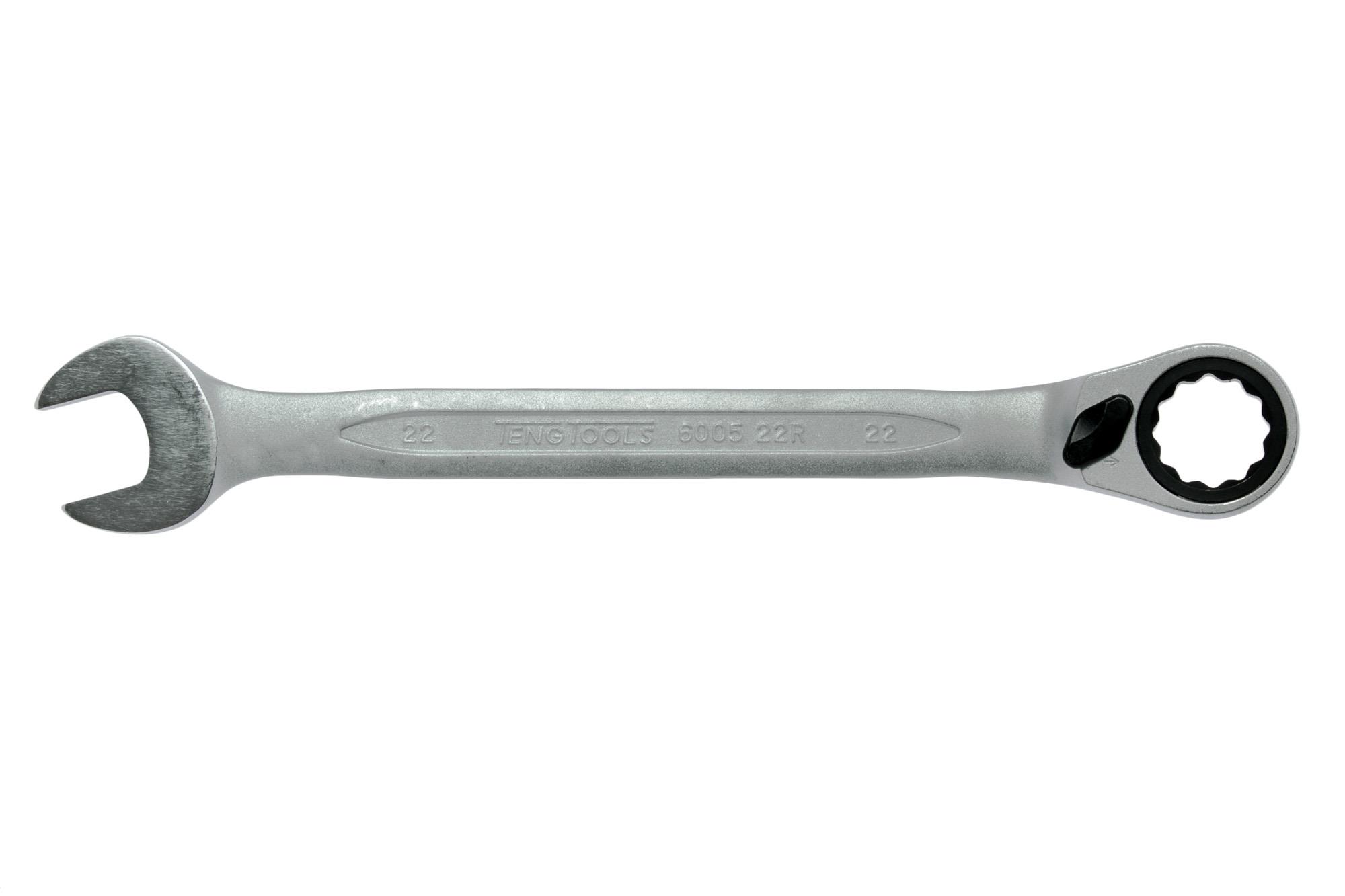 Klucz płasko-oczkowy z zapadką 22 mm Teng Tools