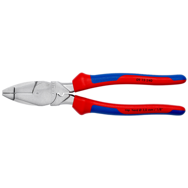 Szczypce uniwersalne o zwiększonym przełożeniu „Lineman's" 09 15 240 Model amerykański KNIPEX