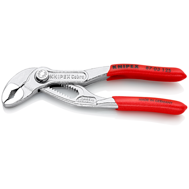 KNIPEX Cobra® 87 03 125 Szczypce nastawne do rur nowej generacji KNIPEX