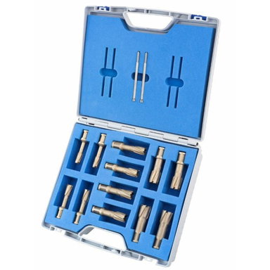 Zestaw wierteł rurowych Hard-Line40 12szt Quick-In 14-26mm + piloty Integra