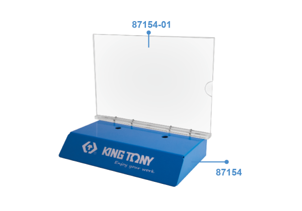 WKŁADKA A4 DO PODSTAWKI EKSPOZYCYJNEJ 87154 King Tony