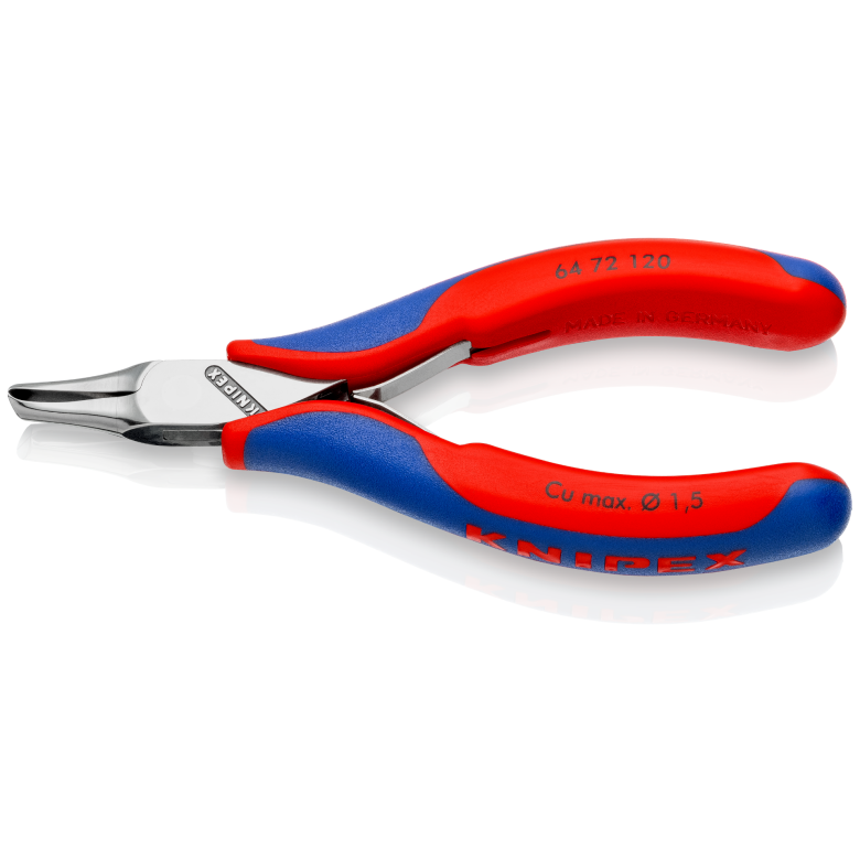 Szczypce tnące czołowe dla elektroników 64 72 120 KNIPEX