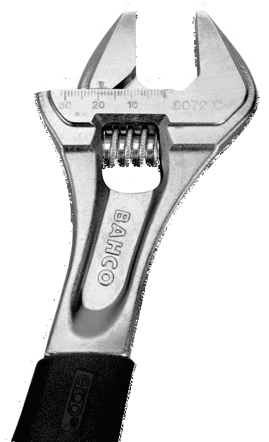 Klucz nastawny ERGO 308 mm, maksymalne otwarcie 34 mm 9073 C BAHCO