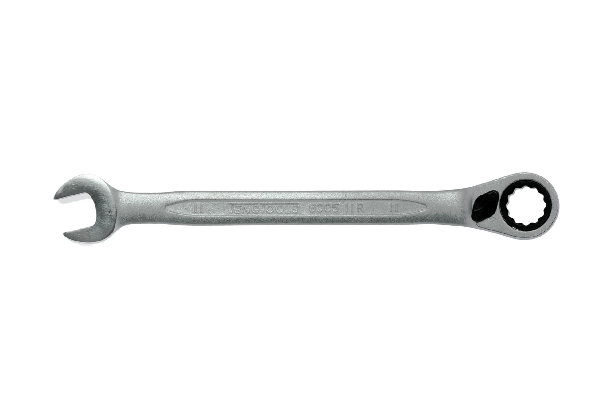 Klucz płasko-oczkowy z zapadką 11 mm Teng Tools