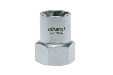 Sześciokątne nasadki odkręcające z chwytem kwadratowym 1/2" 19 mm Teng Tools