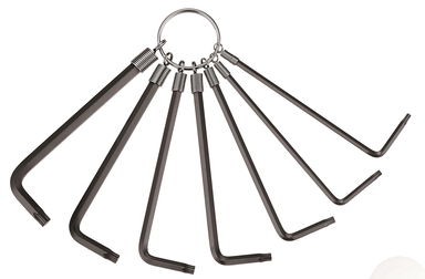 Klucze trzpieniowe TX w zestawie Teng Tools 1487