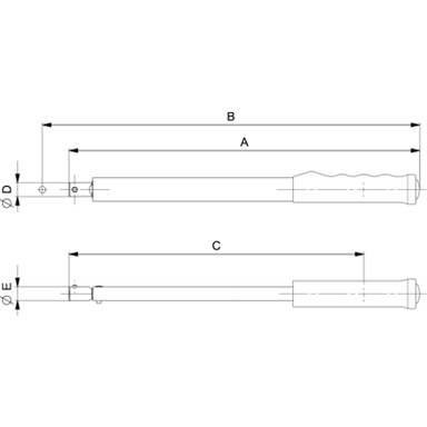 Klucz dynamometryczny elektroniczny 40-800 Nm, z pomiarem kąta, z gniazdem 24x32 mm TAW24800 BAHCO