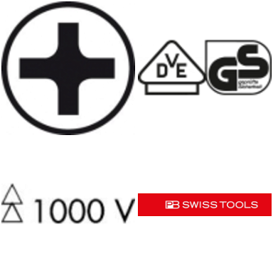 Wkrętak 5190 VDE PH2x100mm Classic PB Swiss Tools