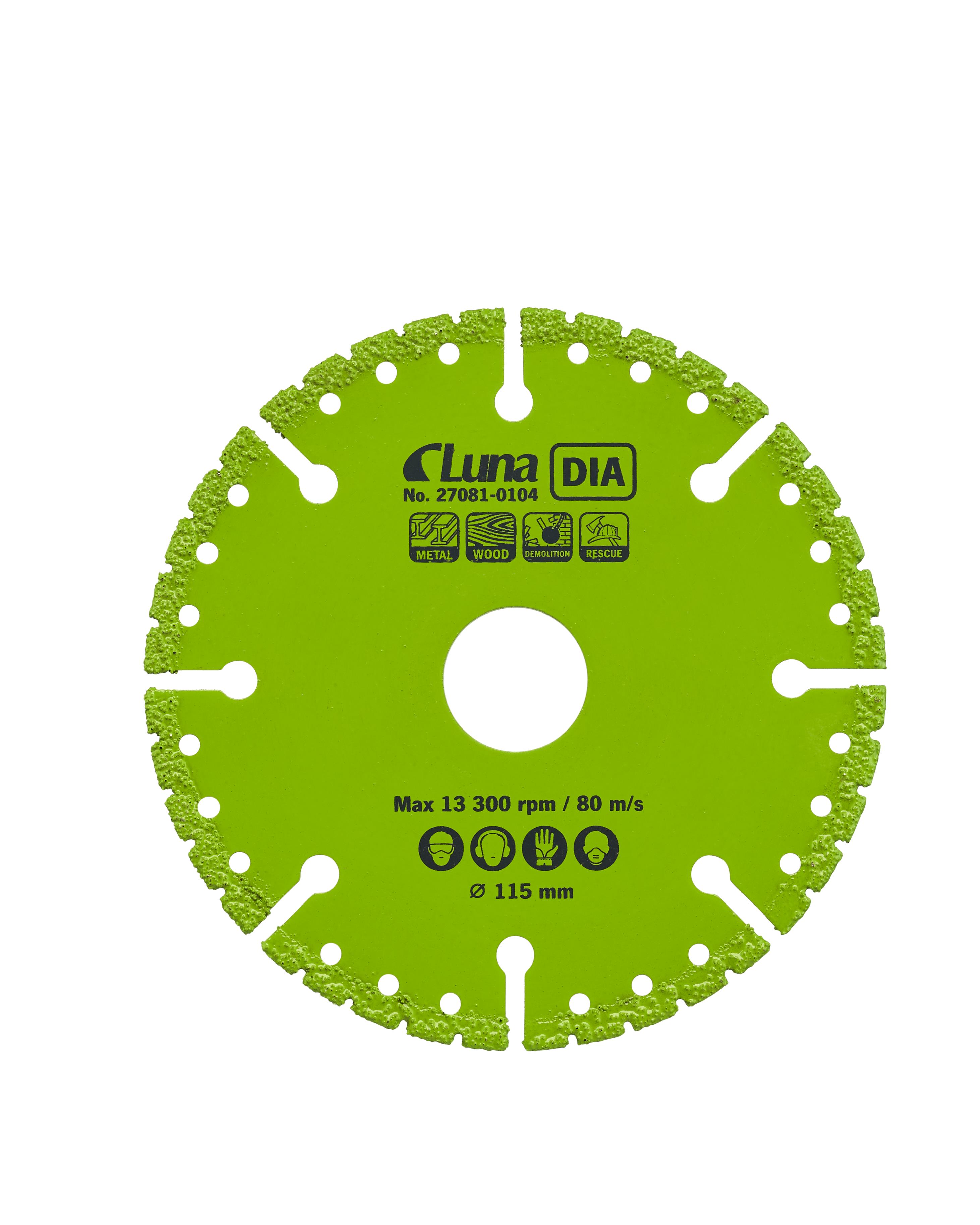 Tarcza tnąca wielofunkcyjna DIA Luna 115x1x22,23 mm