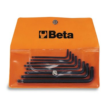 Zestaw 8 kluczy trzpieniowych kątowych TORX T9-T40, 97BTX/B8 Beta