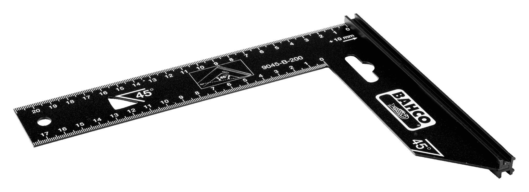 Kątownik 400 mm - kąt prosty i 45° BAHCO