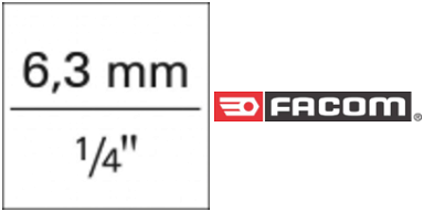 Przedłużka specjalna 1/4" 230mm FACOM