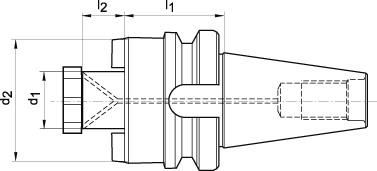 Wiertło kręte HSSE INOX 2,5mm GÜHRING