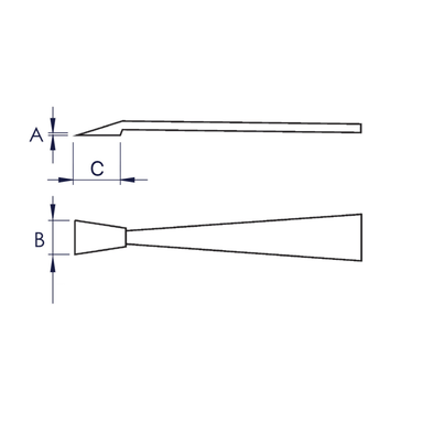 Pinceta z tworzywa sztucznego ESD 92 09 05 ESD KNIPEX