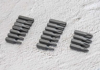 ZESTAW BITÓW 1/4" 32cz. Z UCHWYTEM 7702-25 +753-63, PŁASKIE 3 - 6mm, PH1-PH3, PZ1- PZ3, HEX 3 - 6mm, TORX T10 -T40 King Tony