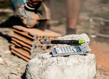 Zest.zapasowych wkladow do olowkow stolarskich BIG Dry,dla kamieniarzy, grafit 10H Pica