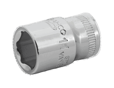 Nasadka 1/4" 6-kątna 4 mm BAHCO