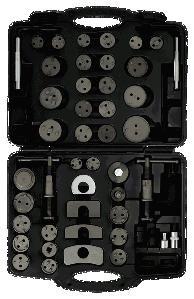 Zestaw narzędzi do tłoczków hamulcowych 50 szt. Mocowanie 3/8" BAHCO