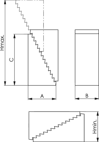 Podkładka do mocowania 131x68,0x135mm, wielkość 3 AMF