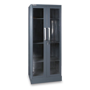 Szafa 2-drzwiowa RSC55 3 półki 2000x800x500 mm, szara, 5500/C55AT2 Beta