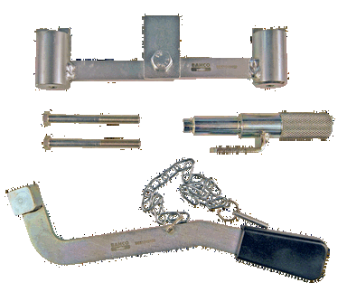 Zestaw narzędzi do rozrządu silników VOLVO P1 BAHCO