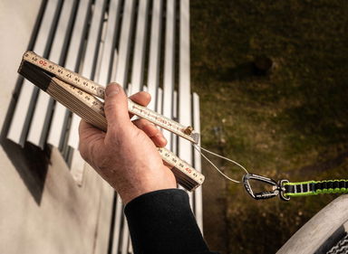 Miara składana 1 m - podziałka mm Luna