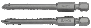 Bit 1/4" PH1x70 mm, 2 szt. BAHCO