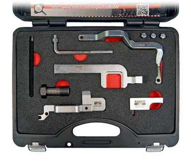 Zestaw narzędzi do rozrządów MINI-PSA 1.4-1.6 benzynowych BAHCO