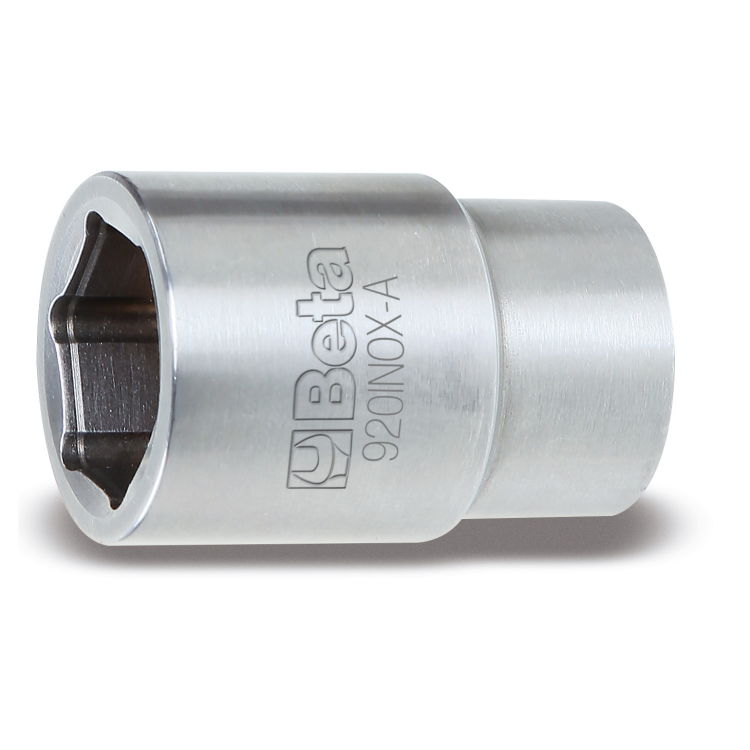 Nasadka 1/2" 6-kątna nierdzewna 32 mm, 920INOX-A Beta